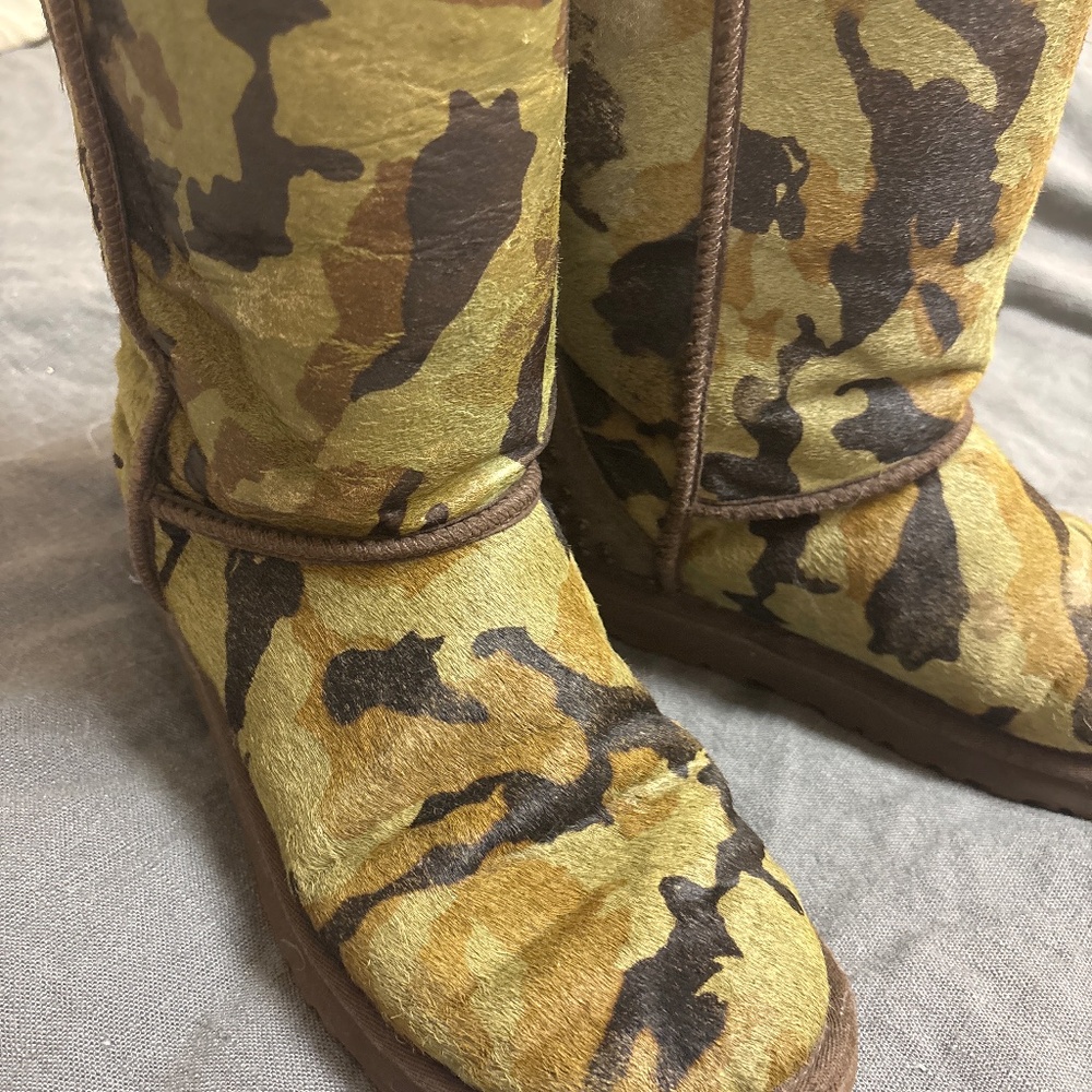 Camo studded Ugg boots
